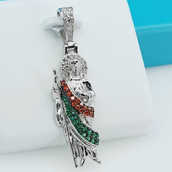 "925 Sterling Silver CZ Beautiful Pendant for Women, 1USPAR4066 - Picture 11 of 11